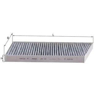 MAHLE LAK129 Filtro, aire habitáculo