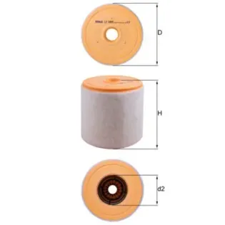 MAHLE LX4959 Filtro de aire