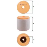 MAHLE LX4959 Filtro de aire