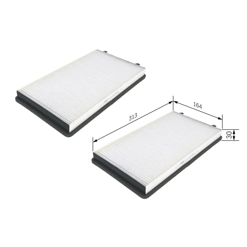BOSCH 1987432103 Filtro, aire habitáculo