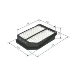 BOSCH F026400125 Filtro de aire