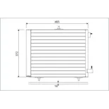 VALEO 814095 Condensador, aire acondicionado