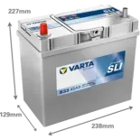 VARTA 545157033K262 Batería de arranque