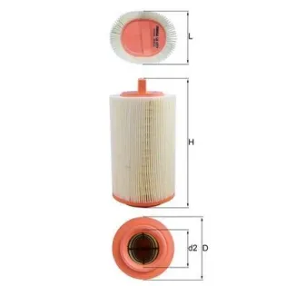 MAHLE LX1277 Filtro de aire