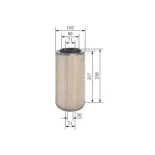 BOSCH F026400322 Filtro de aire