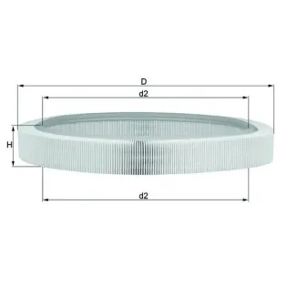 MAHLE LX61 Filtro de aire