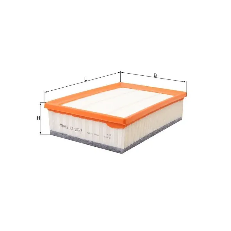 MAHLE LX935/3 Filtro de aire