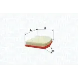 MAGNETI MARELLI 153071762360 Filtro de aire