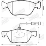 JURID 571884J Juego de pastillas de freno