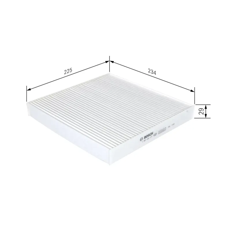 BOSCH 1987432177 Filtro, aire habitáculo