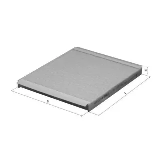 MAHLE LA361 Filtro, aire habitáculo