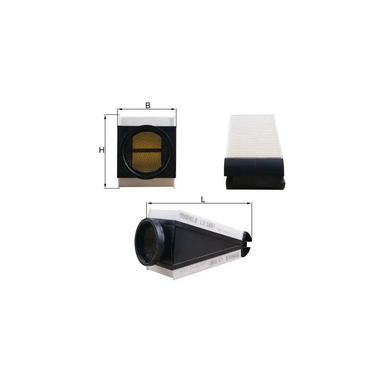 MAHLE LX5861 Filtro de aire