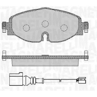 MAGNETI MARELLI 363916060715 Juego de pastillas de freno