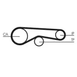 CONTINENTAL CTAM CT1239K1 Juego de correas dentadas