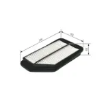 BOSCH F026400160 Filtro de aire