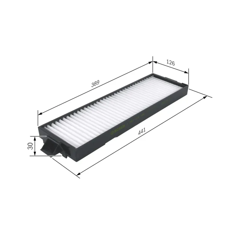 BOSCH 1987432096 Filtro, aire habitáculo