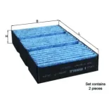 MAHLE LAO878/S Filtro, aire habitáculo