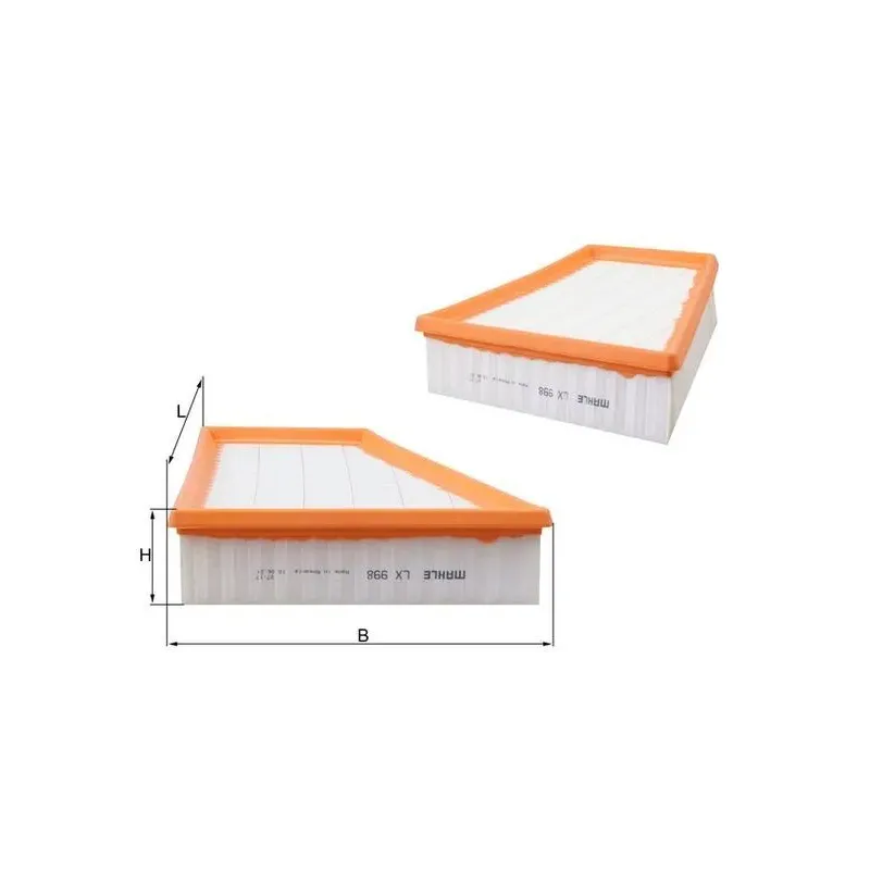 MAHLE LX998 Filtro de aire