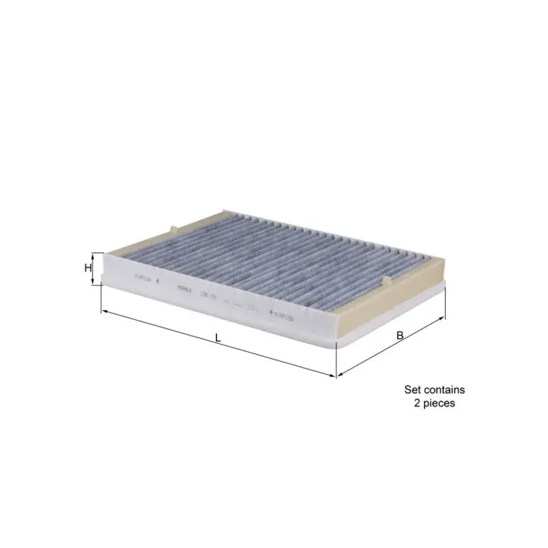 MAHLE LAK73/S Filtro, aire habitáculo