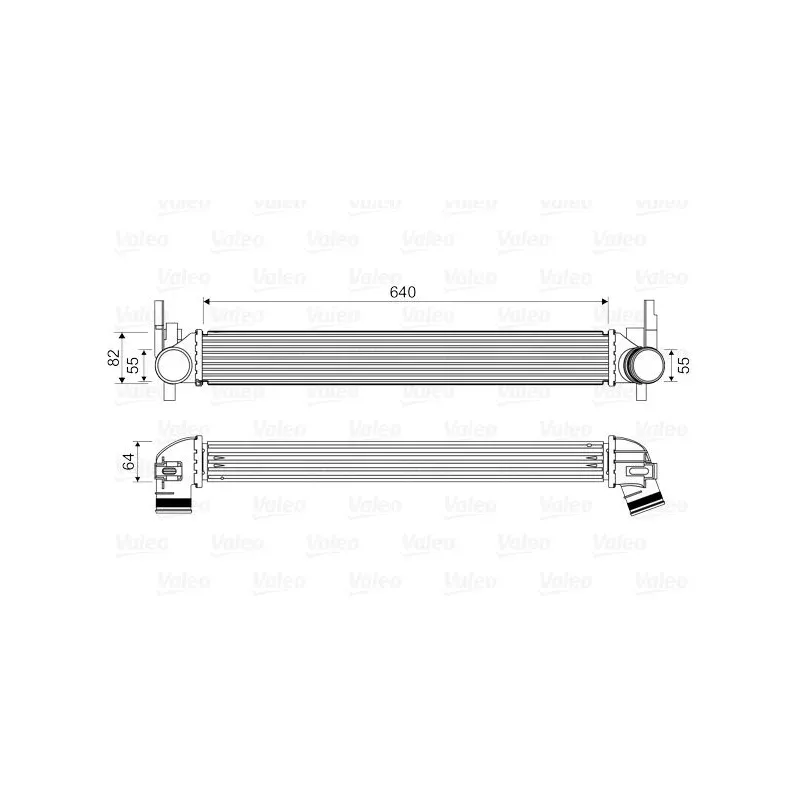 VALEO 818574 Intercooler