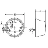 HELLA 2SA001259-751 Luz trasera