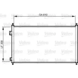VALEO 814243 Condensador, aire acondicionado