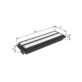 BOSCH F026400232 Filtro de aire