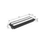BOSCH F026400232 Filtro de aire
