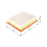 BOSCH F026400545 Filtro de aire