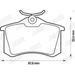 JURID 571906J Juego de pastillas de freno