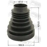 FEBEST 2715P-XC90F Fuelle, árbol de transmisión