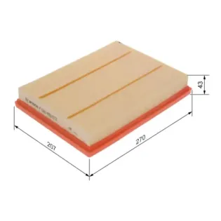 BOSCH F026400672 Filtro de aire