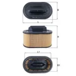 MAHLE LX2966 Filtro de aire