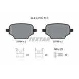TEXTAR 2076401 Juego de pastillas de freno