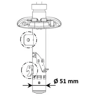 KYB 3338056 Amortiguador