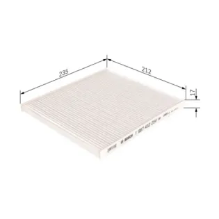 BOSCH 1987432254 Filtro, aire habitáculo