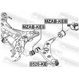 FEBEST MZAB-KES Suspensión, Brazo oscilante