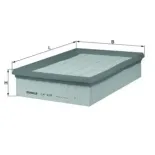 MAHLE LX418 Filtro de aire