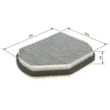 BOSCH 1987432301 Filtro, aire habitáculo