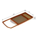 BOSCH F026400714 Filtro de aire