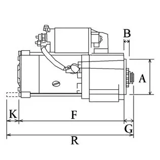 HC-Cargo F032110809 Motor de arranque