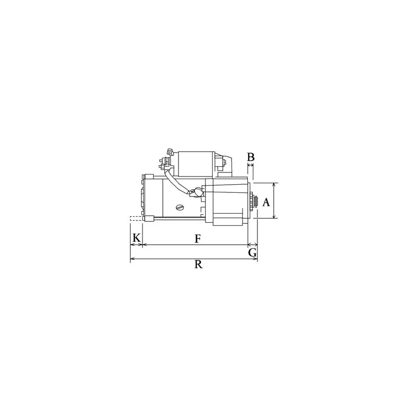 HC-Cargo F032110809 Motor de arranque