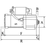 HC-Cargo F032110809 Motor de arranque