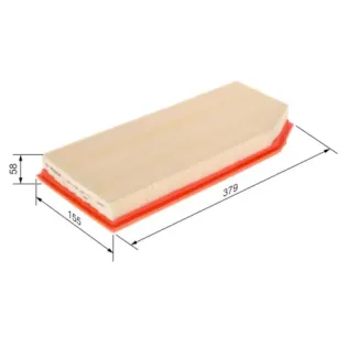 BOSCH 1457433065 Filtro de aire