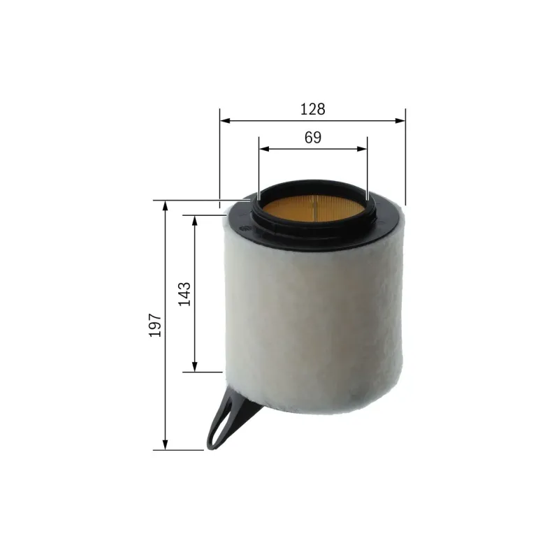 BOSCH F026400095 Filtro de aire