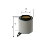 BOSCH F026400095 Filtro de aire