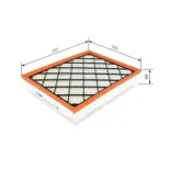 BOSCH F026400410 Filtro de aire