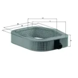 MAHLE LX990 Filtro de aire