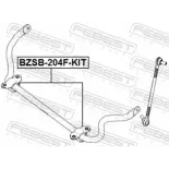 FEBEST BZSB-204F-KIT Juego de reparación, suspensión del estabilizador