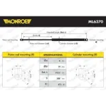 MONROE ML6370 Muelle neumático, maletero/compartimento de carga